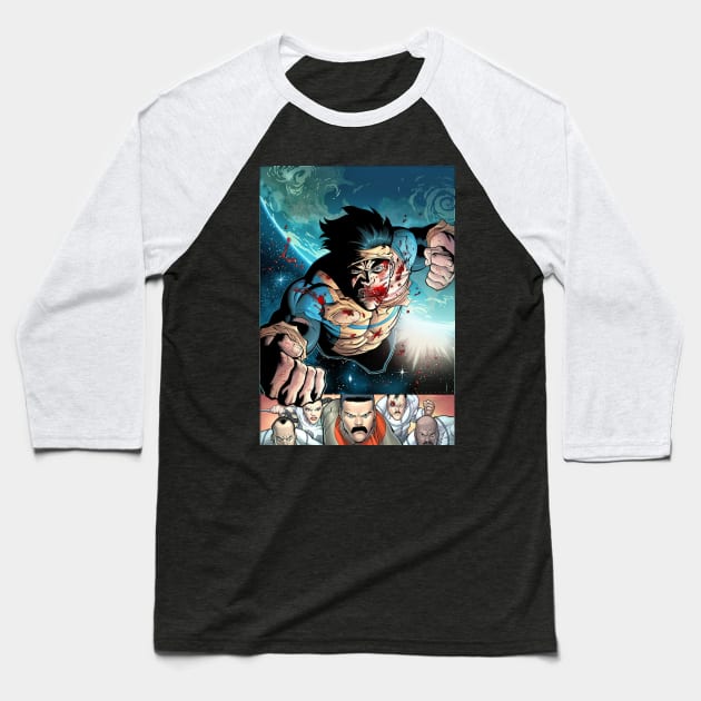 invincible poster Baseball T-Shirt by super villain